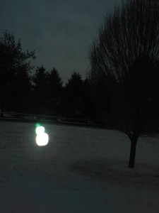 Snowman ghost